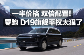 一半价格，双倍配置！零跑D19旗舰平权太狠了！