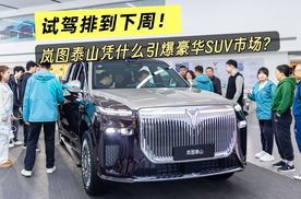 试驾排到下周，订单加价转让！岚图泰山凭什么引爆豪华SUV市场？