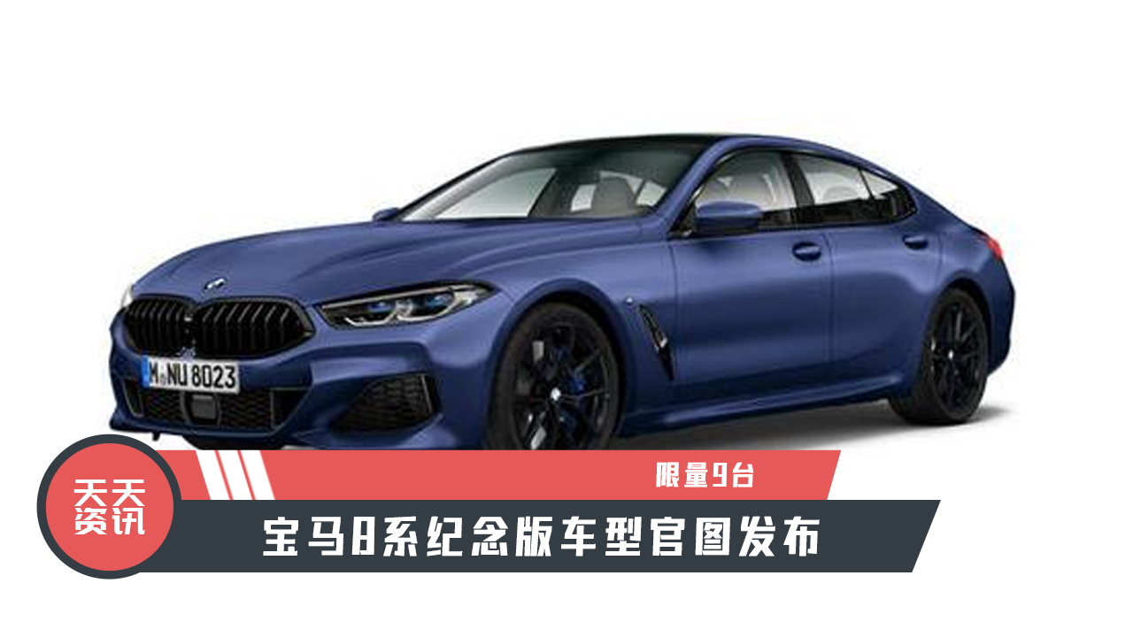 【天天资讯】限量9台，宝马8系纪念版车型官图发布