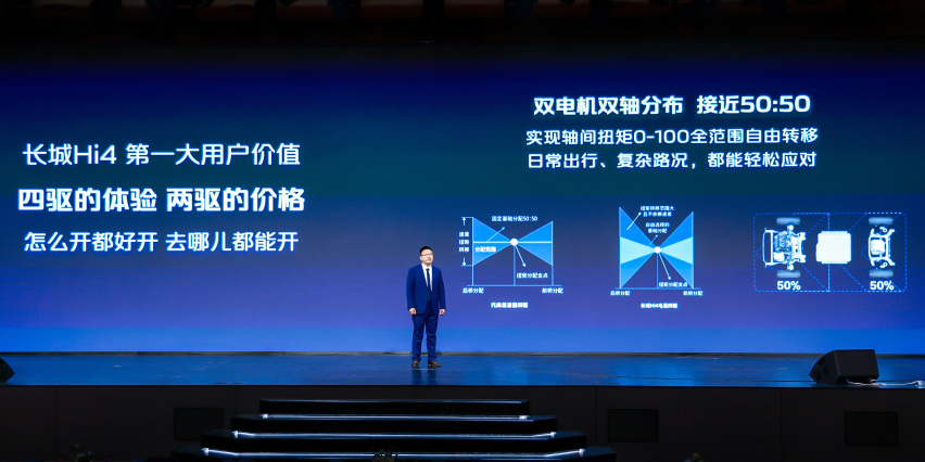 四驱性能两驱价，长城汽车用全新智能四驱电混技术Hi4实现科技平权