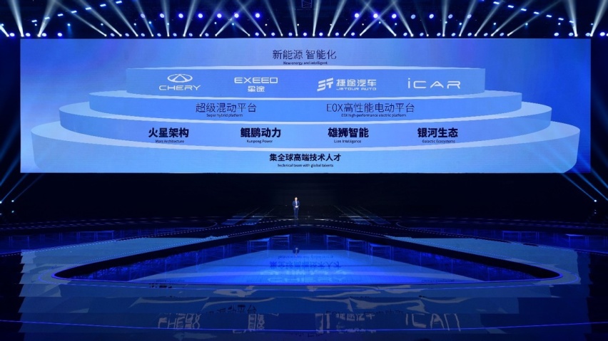 “瑶光2025”战略赋能 奇瑞发布新能源战略