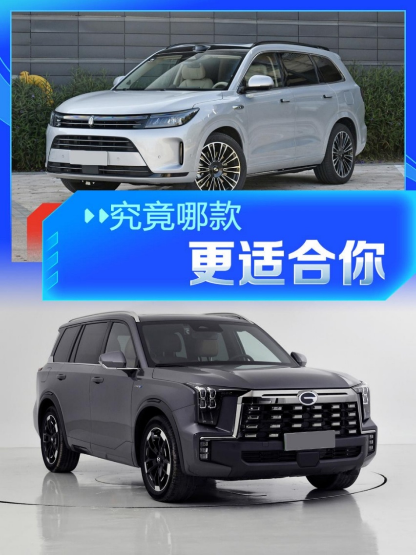 选自主新贵还是合资老将？问界M7、传祺ES9对比大众途昂