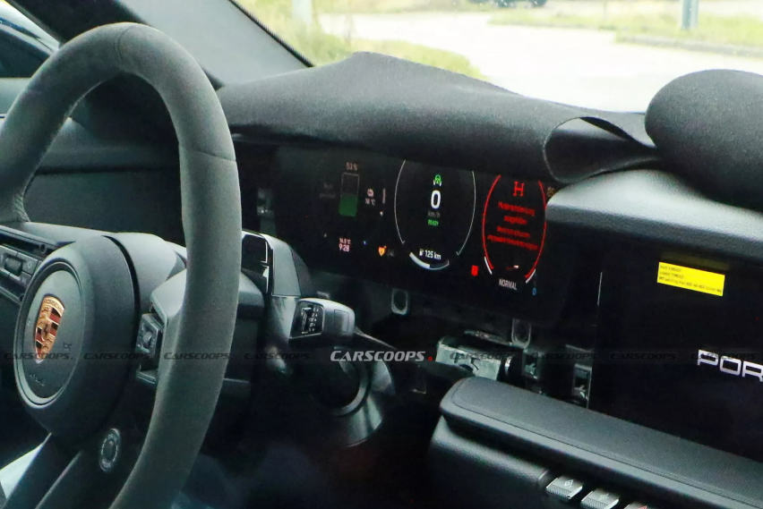 2025 保时捷 Boxster EV 内饰首次曝光