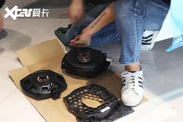 台州汽车音响改装哪里专业？宝马X5无损改装极品殿堂《台州慧声》