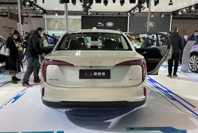 NEDC续航431公里 定位中型纯电轿车 红旗E-QM5发布