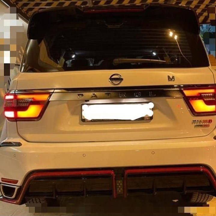 新款日产途乐Nismo实拍，前脸很凶悍，外观非常运动