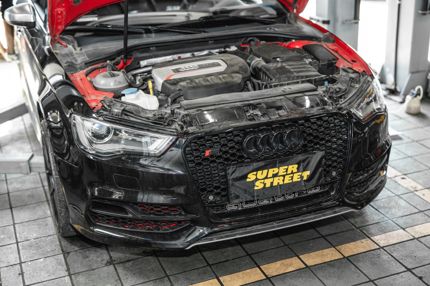 奥迪S3改装AP RACING AP9540四活塞刹车套件