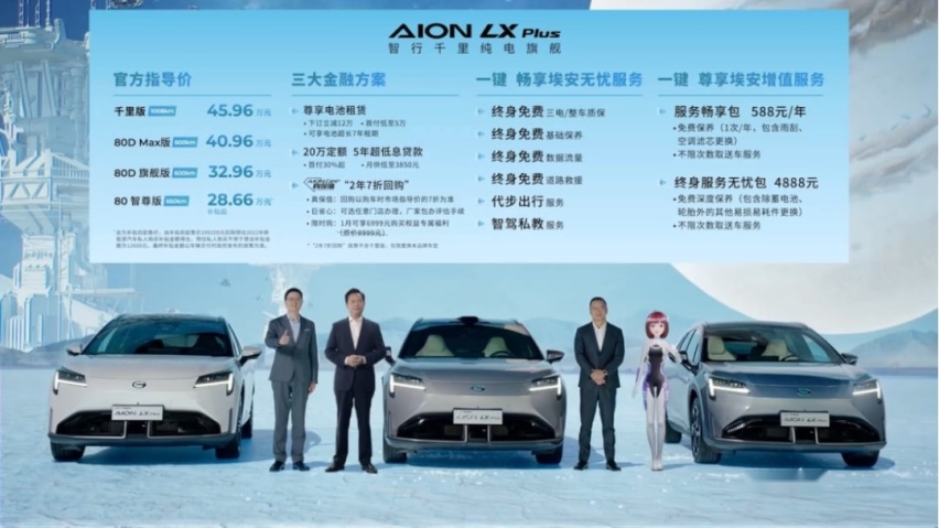 1008km续航+三颗激光雷达 埃安LX PLUS到底有多强？