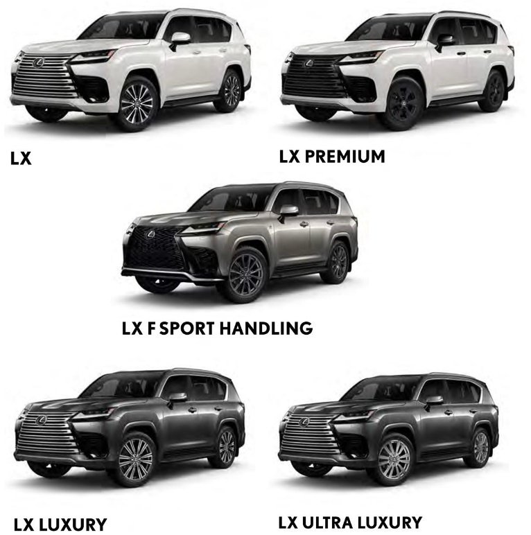 气场比揽胜强！新款雷克萨斯LX600发布，约64万人民币起