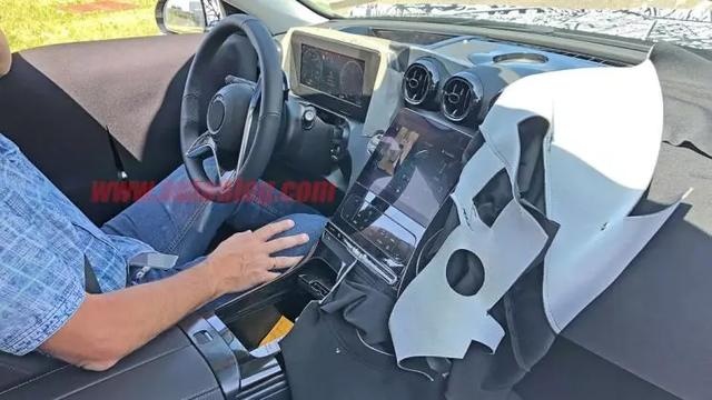 看完全新梅赛德斯-奔驰C级路试谍照，网友：不就是小号S级