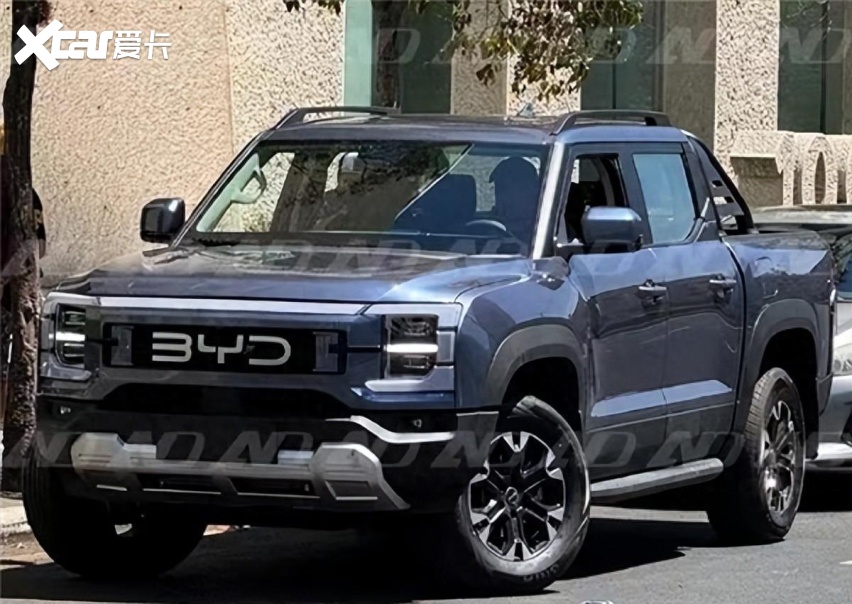 “长城炮”迎劲敌！比亚迪皮卡SHARK实车曝光，预计年内正式亮相