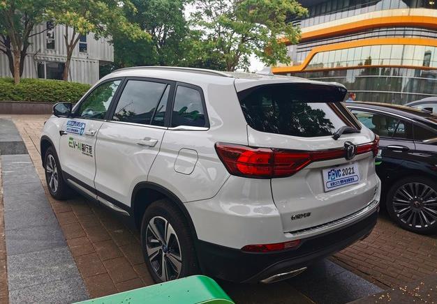 续航510公里  长安CS75氢燃料版实车曝光