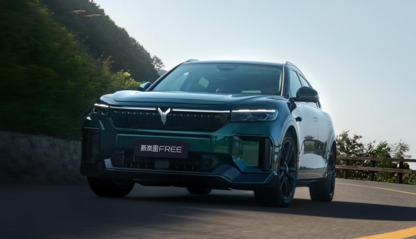 2024款岚图FREE，新型东安1.5T增程器，百度Apollo辅助驾