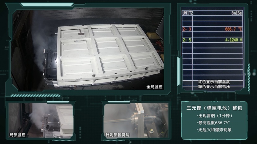 极氪001通过电池包针刺试验，是怎么做到的？