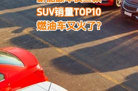 5月国内SUV零售销量TOP10：新能源车仅三款，燃油车又火了?