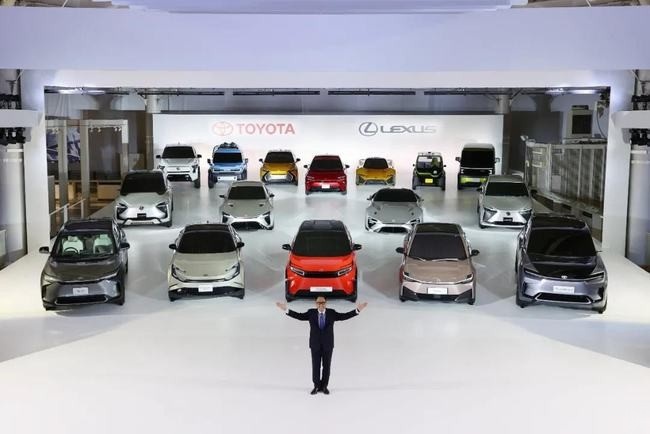 详解丰田新发布的15款纯电动车