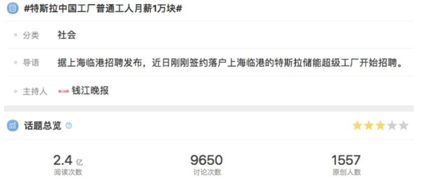 不满被扣绩效，特斯拉员工发帖求助？马斯克：将进行调查