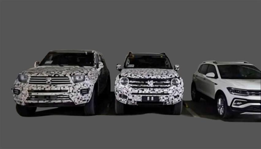 定位中大型SUV！坦克400曝光 预计搭载3.0T+四驱？
