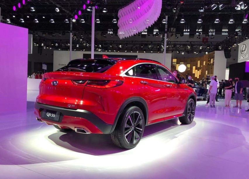 【成都车展】轿跑范儿来袭，QX55亮相，英菲尼迪：还记得我吗？