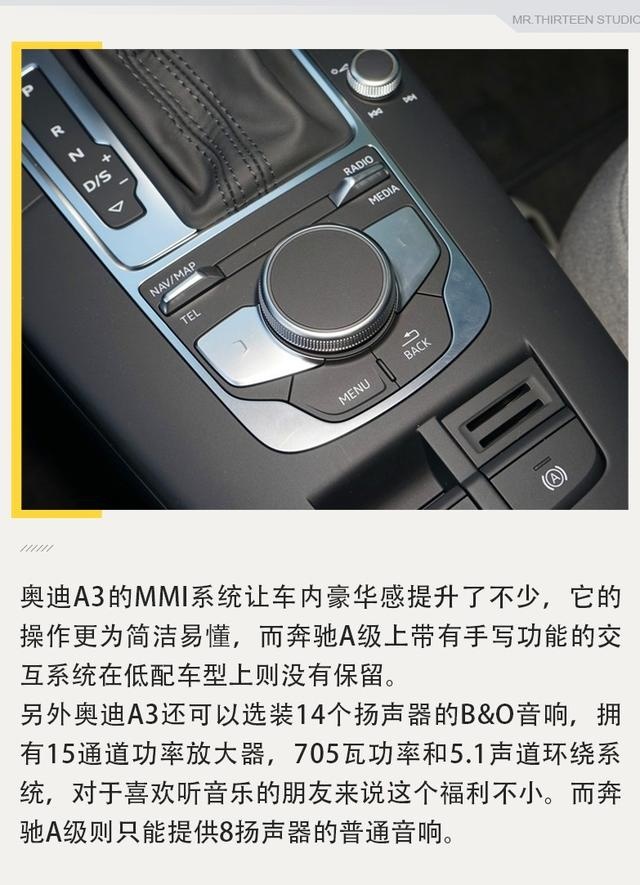 20万就能买的豪华轿车，奥迪A3和奔驰A级差在哪？