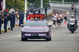 2026武汉马拉松圆满举行，东风奕派全明星阵容强势亮相，全程护航