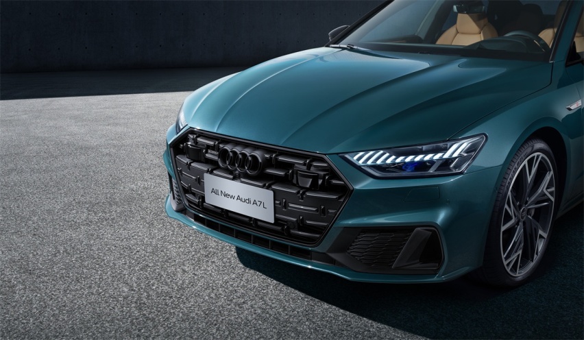 3.0T V6+四驱+四轮转向 还配无边门框？奥迪A7L年内上市！