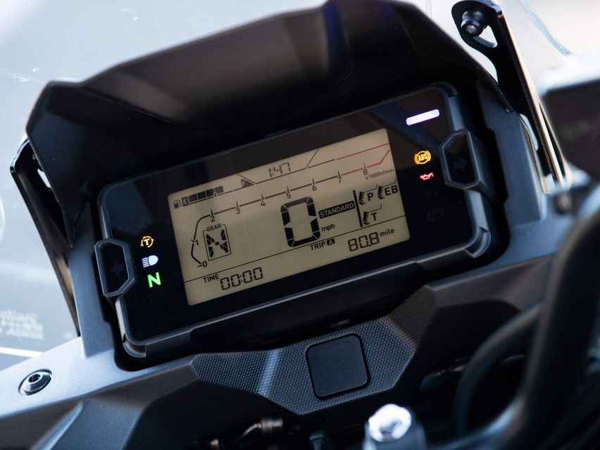 中排量自动挡旅行跨骑摩托，本田NC750X，动力源自汽车技术