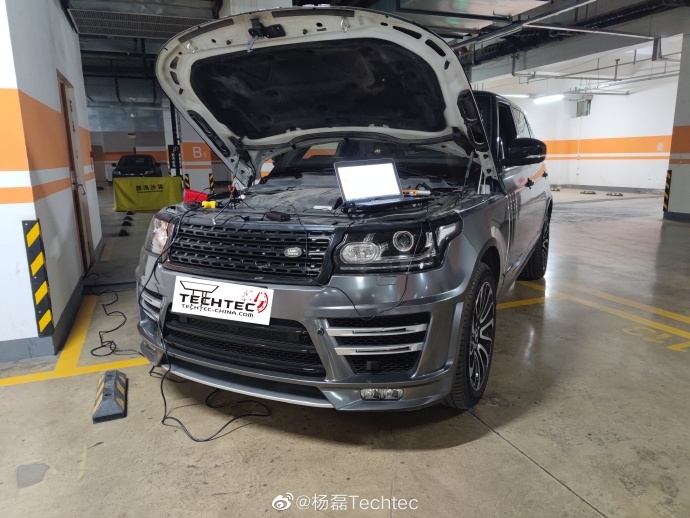 路虎揽胜行政V6 3.0刷ECU改装电脑升级德国TECHTEC动力程序