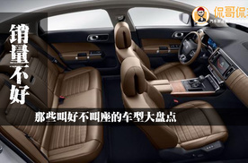 那些叫好不叫座的车型大盘点