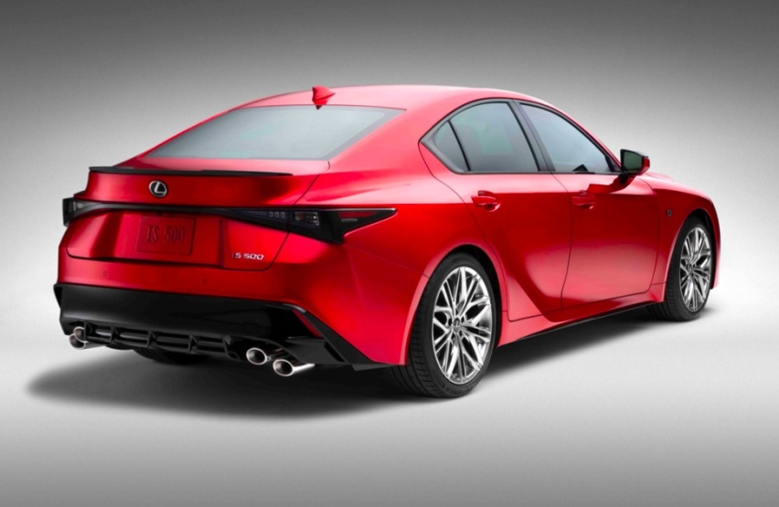 雷克萨斯IS 500 F Sport特别版官图，V8引擎，限售500台