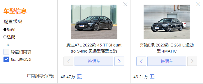 50万内还看奔驰E级？奥迪A7L才是正确选择