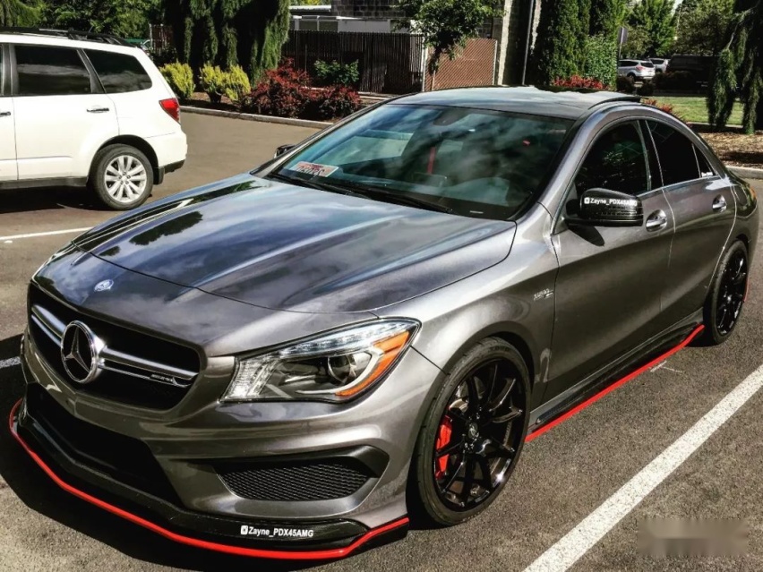 忽悠母亲买了辆奔驰GLA45 AMG，我将它改出了