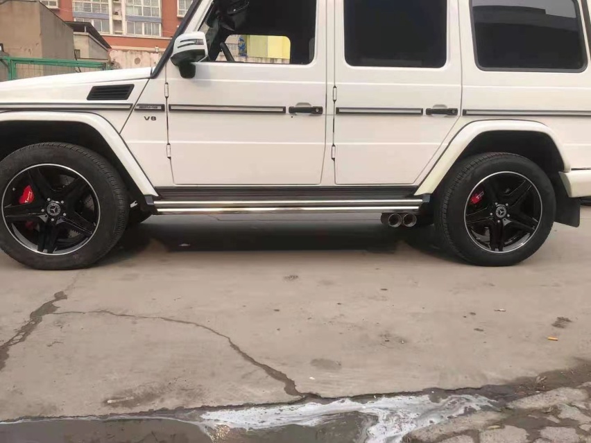 奔驰G350升级TEI Racing竞技版高性能刹车改装案例