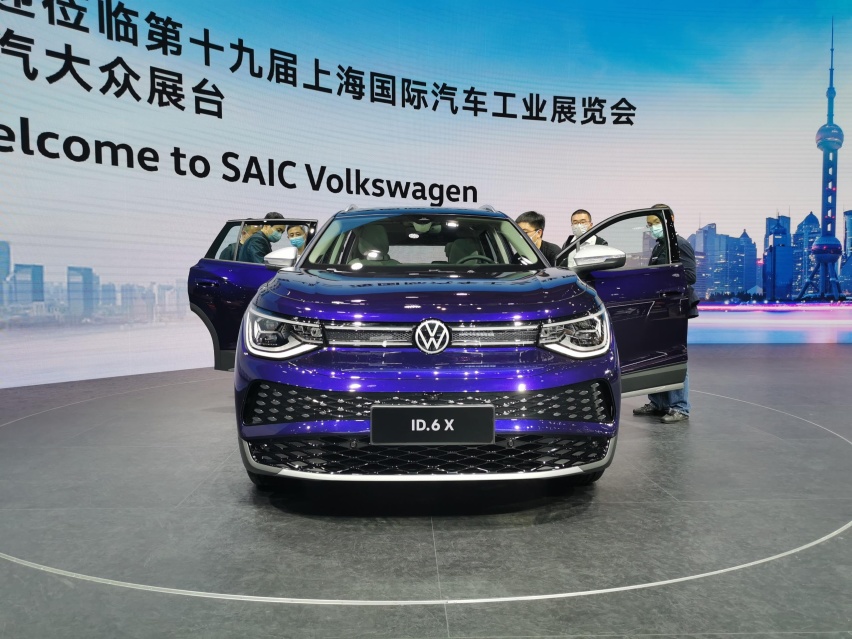 上海车展实拍：纯电动中型SUV 上汽大众ID.6 X