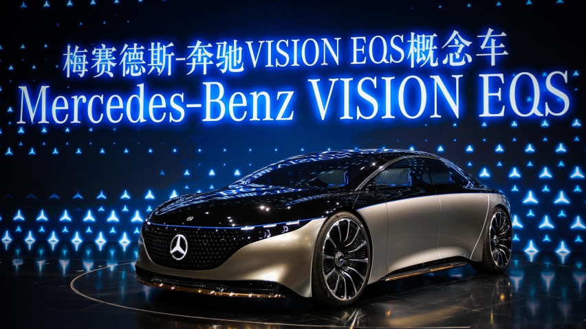 2021上海车展：EQS、宝马iX、国产奥迪A7L…壕的眼花
