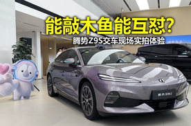 车机能互怼能敲木鱼还有现车？周末探店实拍腾势Z9S