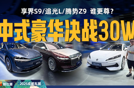 56E压力来了，追光L/享界S9/腾势Z9，中产买谁更有面子？