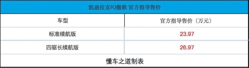 2024北京车展：凯迪拉克IQ傲歌，搭8195芯片