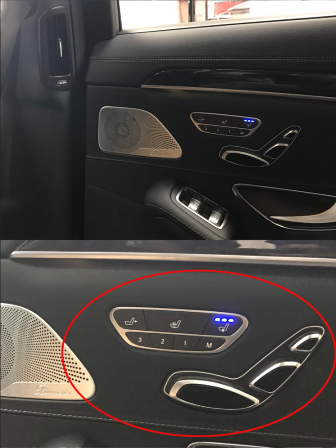 拯救后排空间，弥补缺陷，奔驰S320后排电动座椅升级案例分享