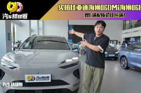 实拍比亚迪海狮06DM-i和海狮06EV，双C满配质价比拉满！