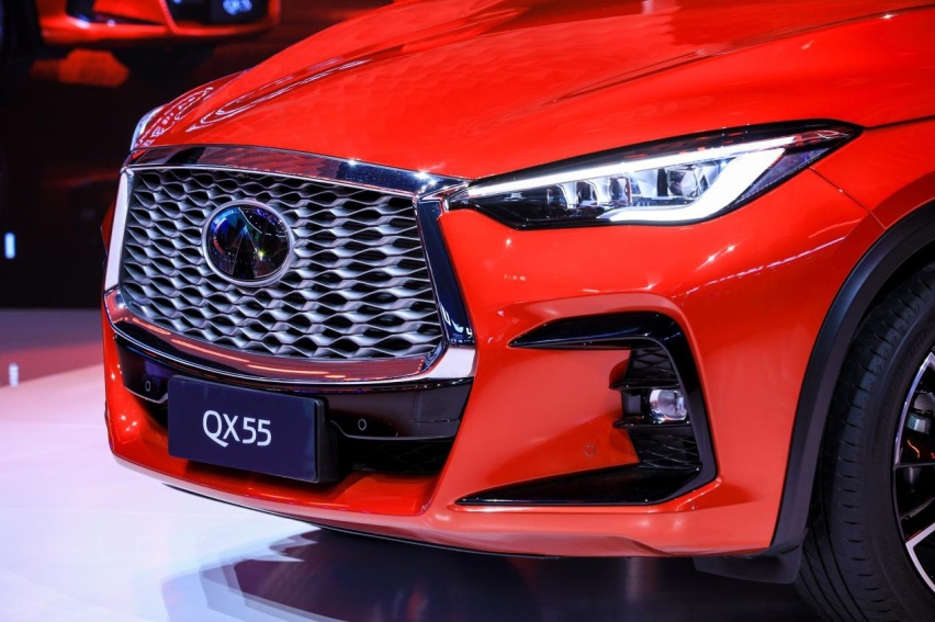 全新英菲尼迪QX55成都车展正式上市，为品牌注入新活力