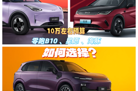 10万级家用纯电对决：零跑B10、吉利星愿、比亚迪海豚谁更全能？