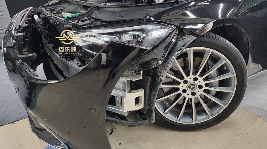 安全又省心，21款奔驰S400升级原厂360全景效果案例