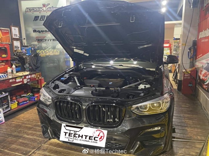 宝马G02 X4刷ECU改装德国TECHTEC动力改装程序