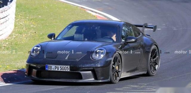 550马力 保时捷911 GT3纽北测试谍照曝光