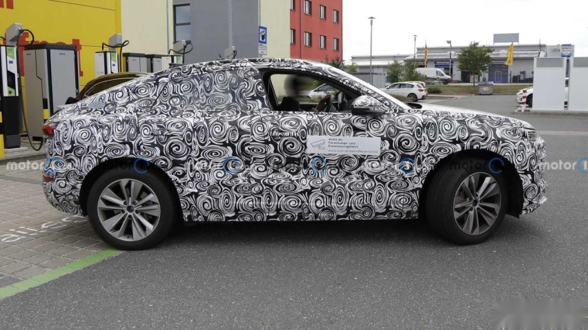 对标宝马X4？奥迪Q6 E-Tron Sportback谍照曝光