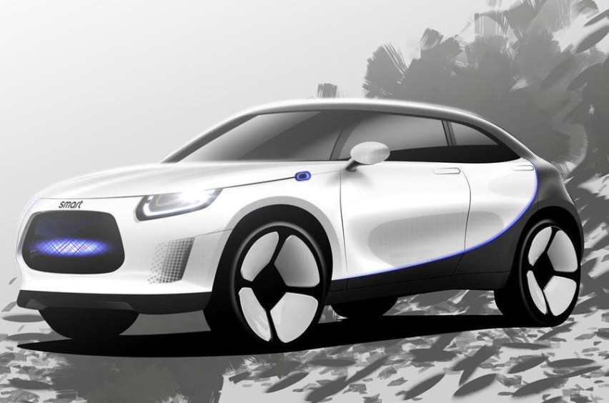 【新车预告】#吉利与奔驰合作，Smart首款纯电SUV#