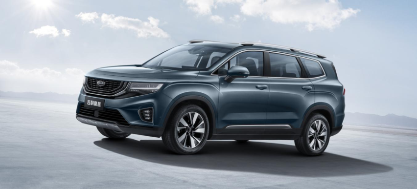 全新大7座SUV 吉利豪越国内首秀