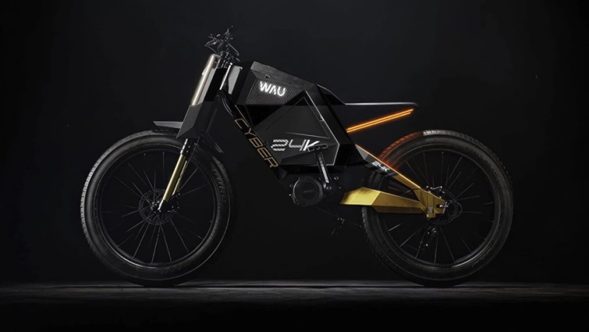 100公里续航、5000W马达、极速88公里的超狂eBike！