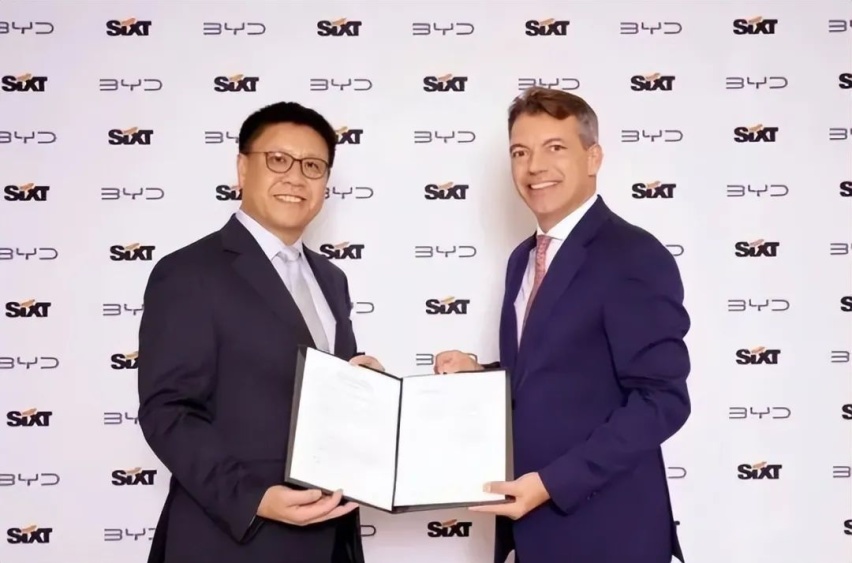 打动德国租赁公司Sixt，比亚迪究竟有什么魅力？